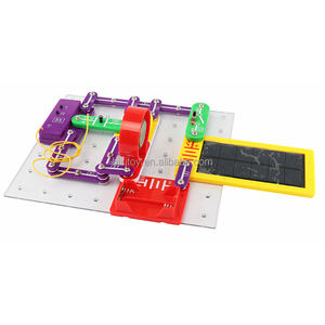 Elettronica blocchi di costruzione scienza esperimento di scienza del circuito mattone esperimento di fisica per bambini mattoni elettronici solari - Product Image 1