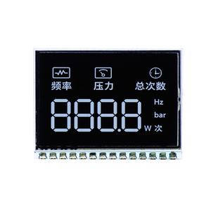 OEM & ODM LCD Factory VA Schwarzer monochromer LCD-Bildschirm BTN Benutzer definiertes LCD-Anzeige modul 7-Segment-Anzeige - Product Image 1