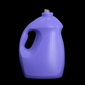 Özelleştirilmiş 2L 3L 5L mor HDPE plastik çamaşır sıvı deterjan şişesi için ambalaj kabı - Product Image 2