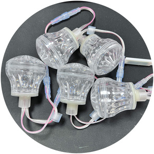 DC12V 60 мм mushromm horse running rides smd5050 Программирование цифровой мечты цвет RGB развлекательный пиксель турбо свет - Product Image 2