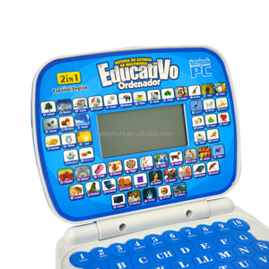 Máquina multifunción para ordenador portátil de voz Abc para niños, juguetes educativos inteligentes, Ordenador de aprendizaje para niños en español - Product Image 5