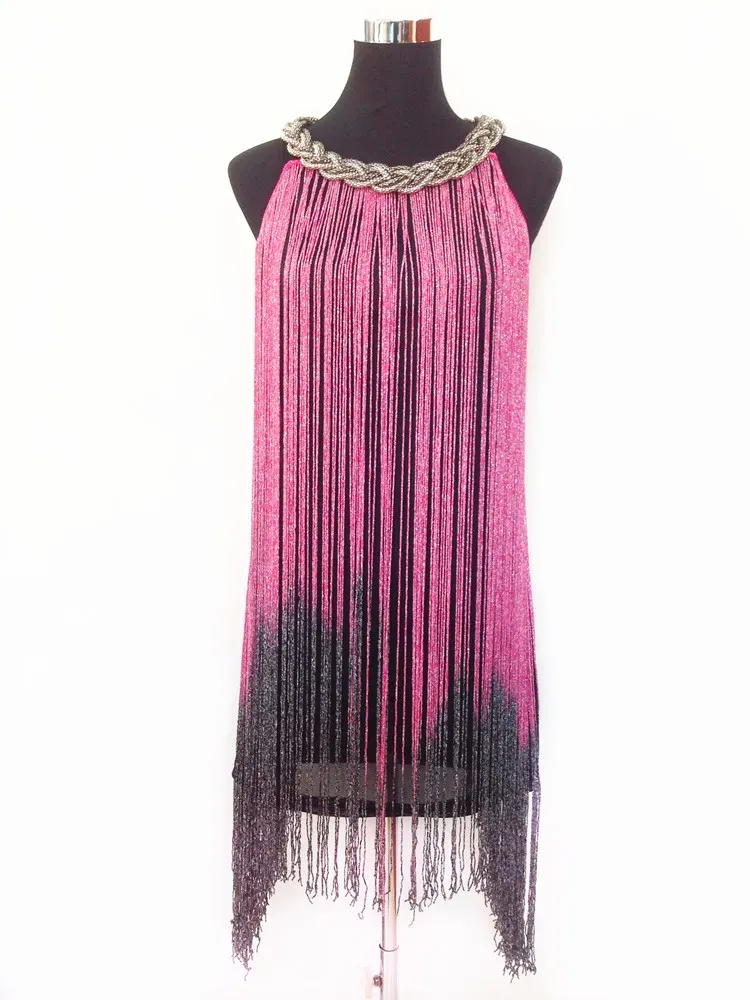 Fuchsia with black