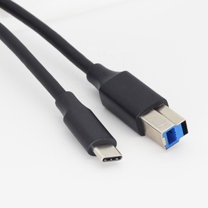 สายเคเบิลเครื่องพิมพ์ USB C ถึง Type B 3.0ความเร็วที่รวดเร็ว USB-C กับสายข้อมูลเครื่องสแกน - Product Image 4