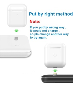 New 3 in <strong>1</strong> QI Wireless Charger Stand with Backlit for IPhone, <strong>Apple</strong> Watch and - Product Image 5