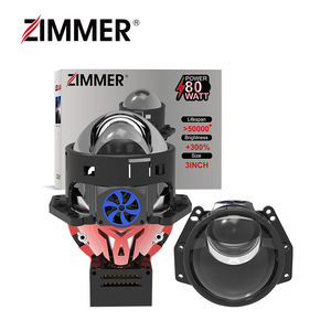 Zimmer 3,0 дюймов прямые лазерные линзы светодиодные фары 80 Вт R60 Max Bi проектор фары лампы - Product Image 1