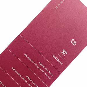 Kho bán buôn mỏng màu hồng anh đào màu nghệ thuật Bìa Sheets đối với bao bì hộp phong bì - Product Image 3