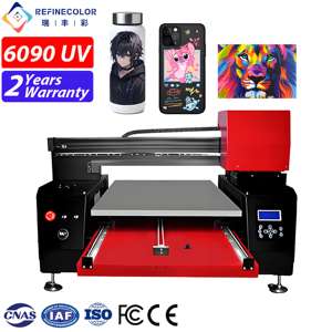 Refine <span class=keywords><strong>color</strong></span> Groß<span class=keywords><strong>format</strong></span> 6090 Uvdtf Aufkleber Drucker A1 UV DTF Stift Telefon Fall Tumbler Karte Druckmaschine für kleine Unternehmen - Product Image 1