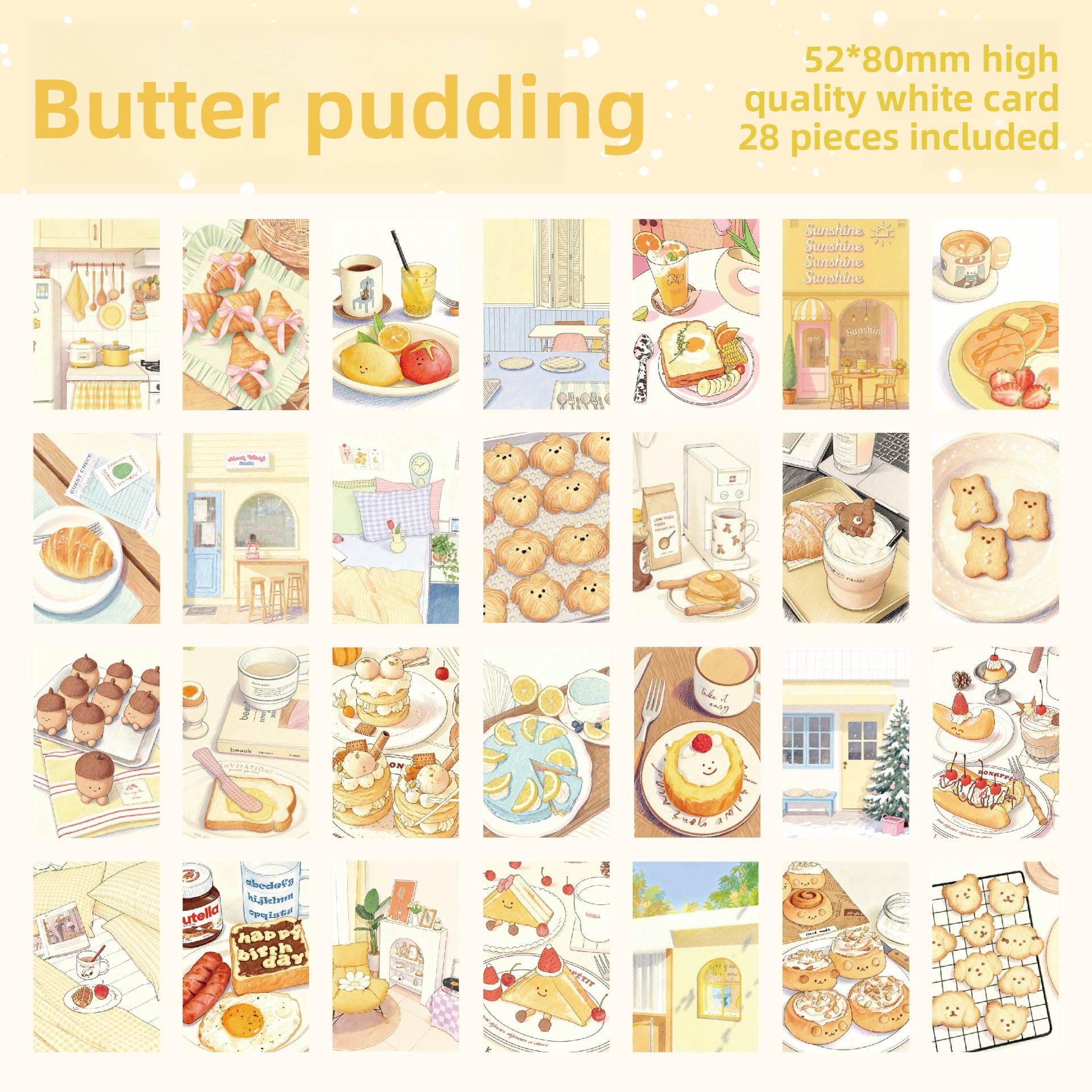 Un pudding au beurre blanc