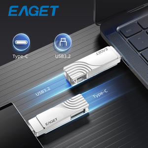 EAGET Pendrive ดิสก์หน่วยความจำโลหะความเร็วสูง,CF30 128GB PCBA & Type-C USB แฟลชไดรฟ์สำหรับคอมพิวเตอร์/โทรศัพท์ - Product Image 4