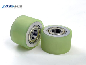 Giá cả phải chăng con lăn cao su mà không ảnh hưởng chất lượng đúc Urethane bộ phận cao su bao phủ con lăn - Product Image 2