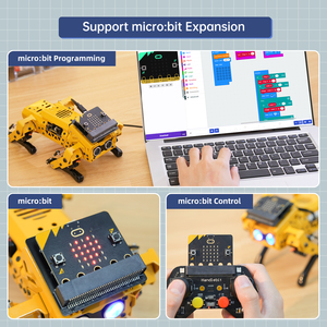 MechDog Pro Open Source AI Robot cane con braccio Robot espansione Python Arduino Scratch programmabile ESP32 Controller kit robotici