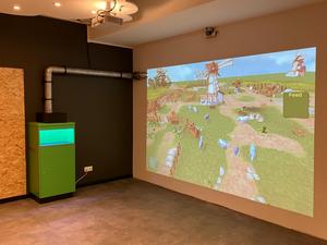 30 очков, 35 игр, детские настенные игры, Интерактивная настенная детская игра, шар, настенная Интерактивная проекционная система