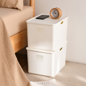 GREENSIDE, cajas de almacenamiento duraderas modernas, artículos para el hogar, ropa de juguete para niños, Material PP, contenedor apilable rectangular de 10kg de capacidad - Product Image 4