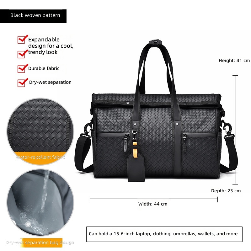8611 woven black