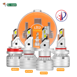 Gview g20w H8 H11 dẫn ánh sáng phía trước bóng đèn chùm cao Chùm thấp Combo DC9-60V điện áp rộng 6000K mát trắng dài tuổi thọ - Product Image 2