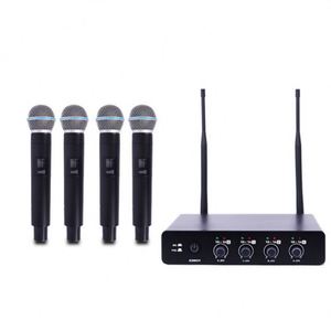 Sistemas de monitoreo de escenario Sistema de monitor inalámbrico de escenario profesional inalámbrico digital de 4 canales en el oído con 2 receptores 150M - Product Image 1
