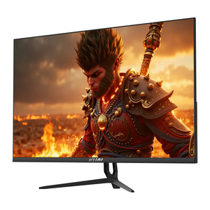 PC Monitor 24 Inch, OEM 27 Inch Curved <strong>Computer</strong> Monitor 32 Inch 75Hz 100Hz VA Flat LCD Desktop Screen - Product Image 1