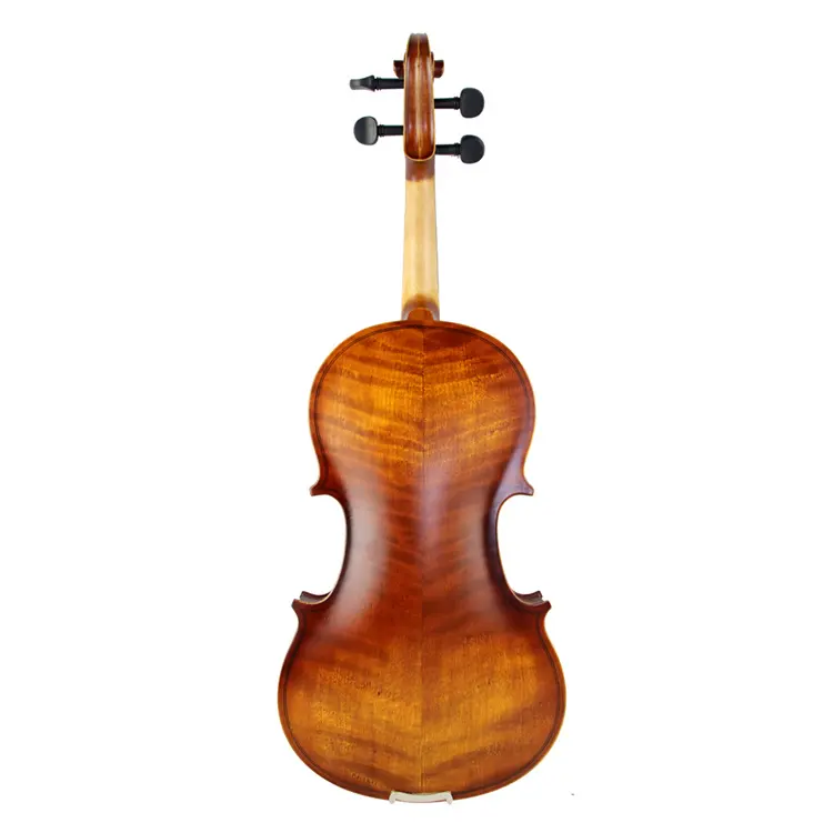 Profissional agradável sólido bordo lado Metal Tailpiece antigo brilho amarelo cor violino