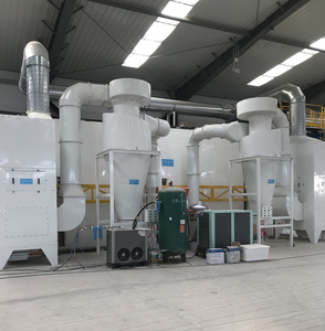 Çin fabrika fiyat siklon toz toplayıcı siklon ayırıcı blower ile - Product Image 2