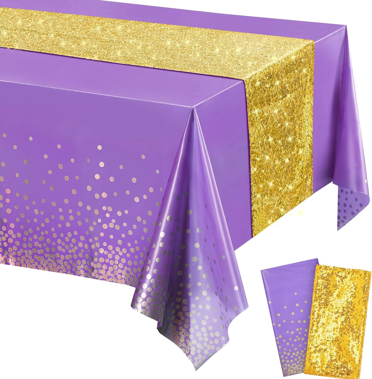 Purple and Gold