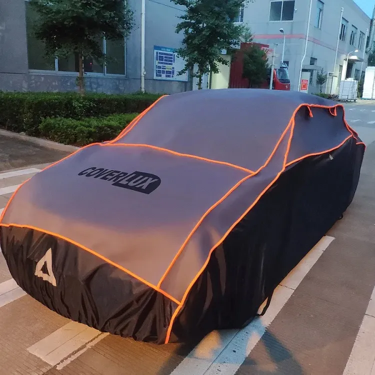 Cubierta de coche de granizo de alta calidad, protección solar contra el calor, cubierta anti-sceatch a prueba de polvo, cubierta de coche ANTI granizo
