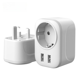Adaptador de viaje universal con enchufes e interruptores de Puerto USB tipo C enchufes eléctricos enchufes enchufe múltiple - Product Image 3