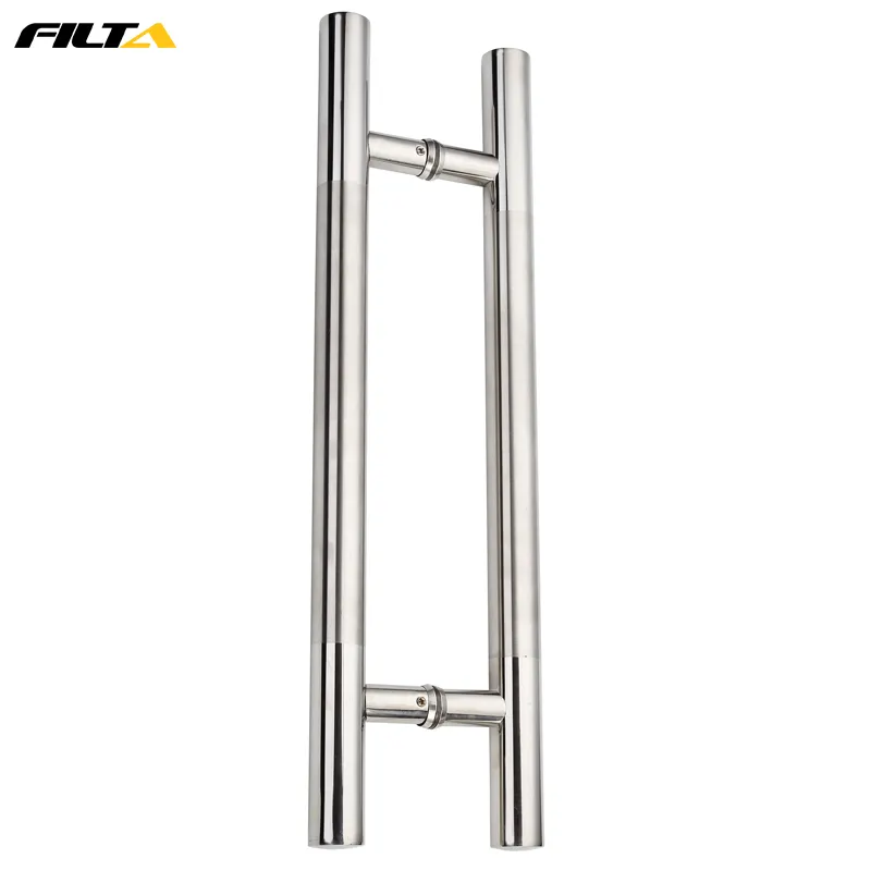 Filta-Herrajes para muebles, accesorios de baño, tirador de puerta de vidrio deslizante de acero inoxidable