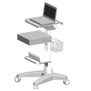 โรงพยาบาลแพทย์ตอบสนองอย่างรวดเร็วรถเข็นแล็ปท็อปรถเข็น FC-42221-NL - Product Image 5