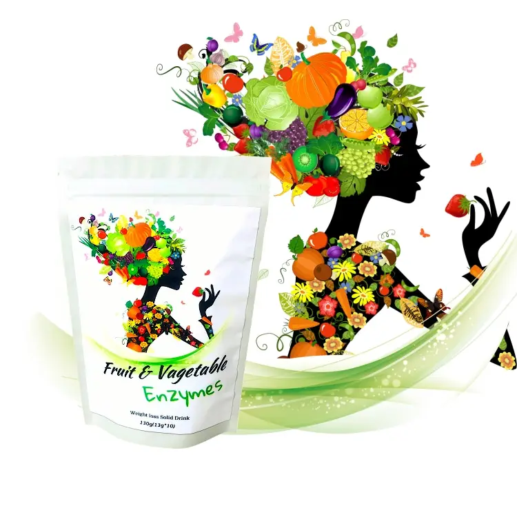 Enzyme végétale en poudre amincissante, meilleur prix Offre Spéciale enzyme boisson saveur de fruit enzyme