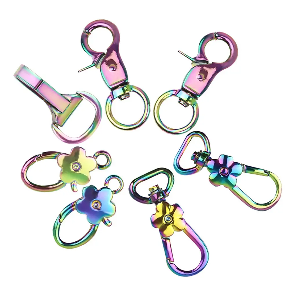 Aangepaste Zak Hardware Hond, Haak Lanyard Metalen Swivel Snap Hook Diy Sleutelhanger Gesp Voor Bagage/