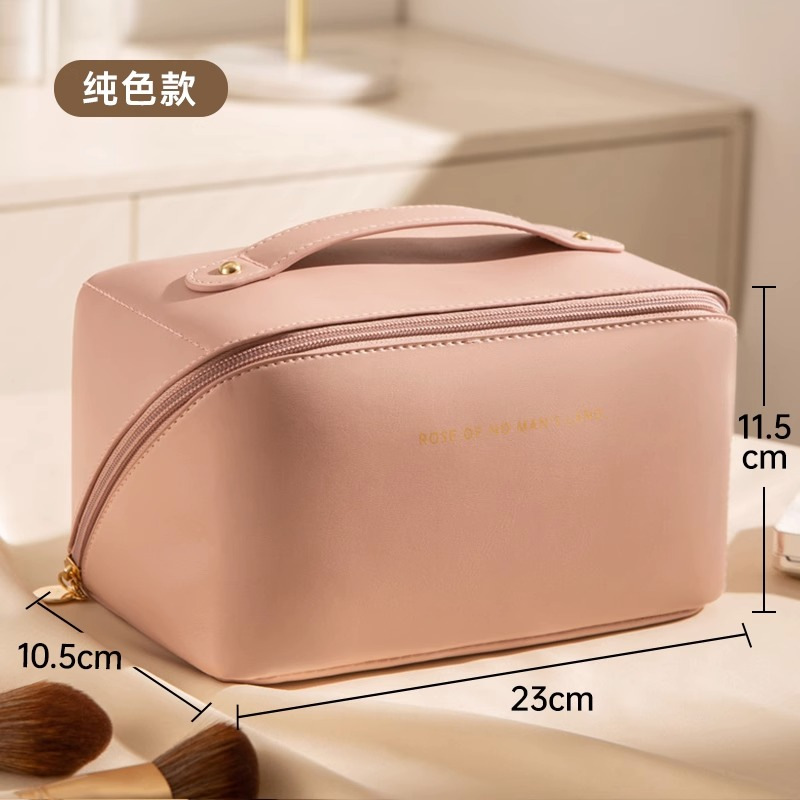 Trousse de maquillage oreiller (rose)