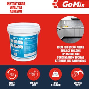 Siêu gạch keo dính d2te thân thiện với môi trắng dán cho trong nhà và ngoài trời sử dụng tráng ngói trở lại lớp phủ - Product Image 5