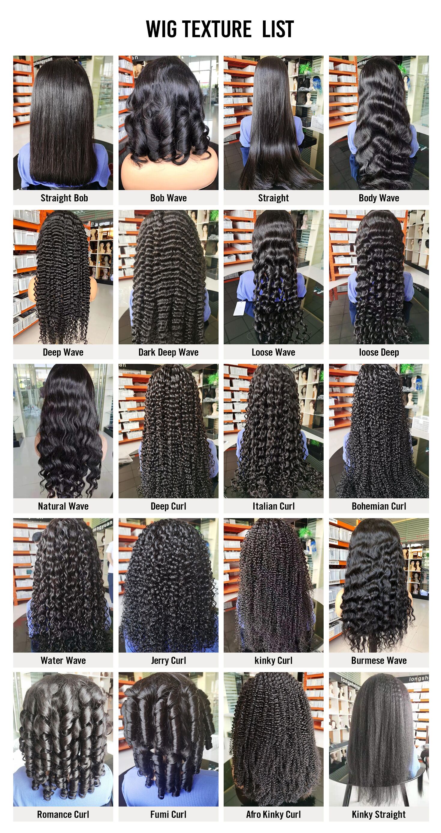 Pelucas de pelo crudo