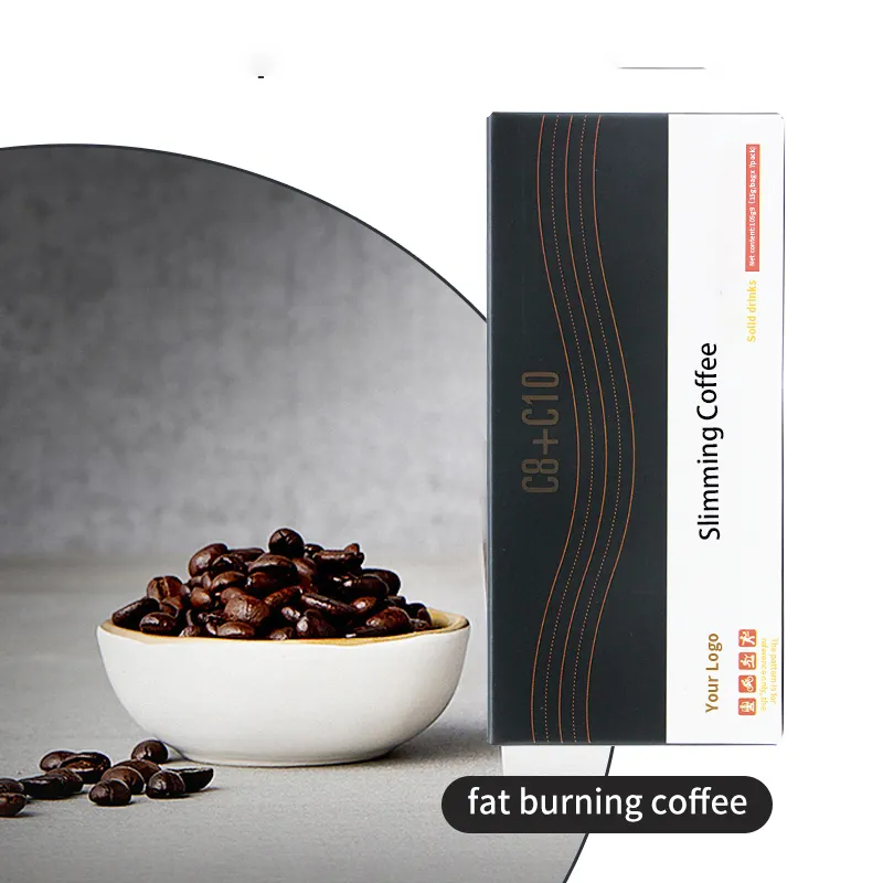 Özel etiket kilo kaybı zayıflama çözünebilir kahve toz kilo kaybı meca fasulye zayıflama Ketogenic kahve