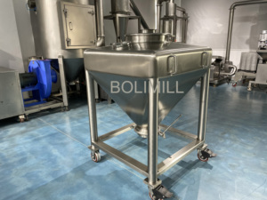 Stainless Steel Food Powder Ibc Bin <strong>Silo</strong>