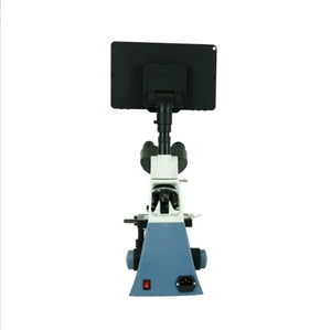 Microscopio biológico Pantalla de 10 pulgadas, microscopio para estudiantes Instrumento de enseñanza de microscopio digital profesional - Product Image 4