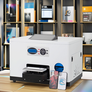 Máquina de impresión UV directa de fábrica para personalización de fundas de teléfono Código QR único Epson XP600 Head - Product Image 1