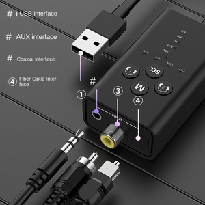 高通QCC 24位BT5.2音频发射器LL高清自适应USB 3.5毫米辅助光纤同轴无线适配器 - Product Image 5