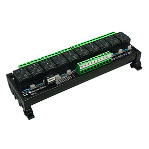 10チャンネルリレーメーカーモジュールjs1-() VDC DC出力制御増幅ボードLEDランプ付きカスタマイズ可能 - Product Image 5