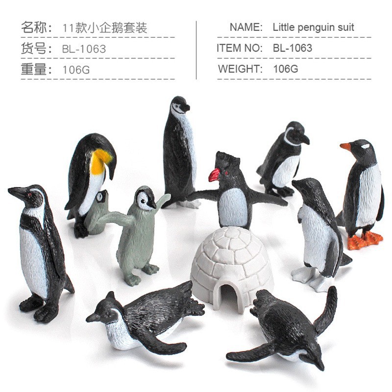 BL-1063 11 pingüino pequeño 106g