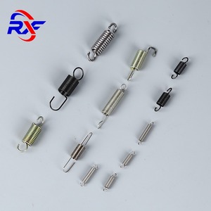 Molle di tensione a forma lineare prolunga lunga con bobina a gancio micro molla in metallo meccanico