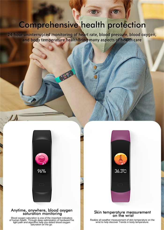 Waterproof Inch Bluetooth Kids Smart Watch Multi Functional