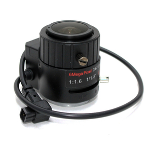 1/1.8 "F1.6オートアイリス3.6-10mmCCTVスマートカメラレンズCSマウント広角CCTVカメラカメラ用6MPレンズ