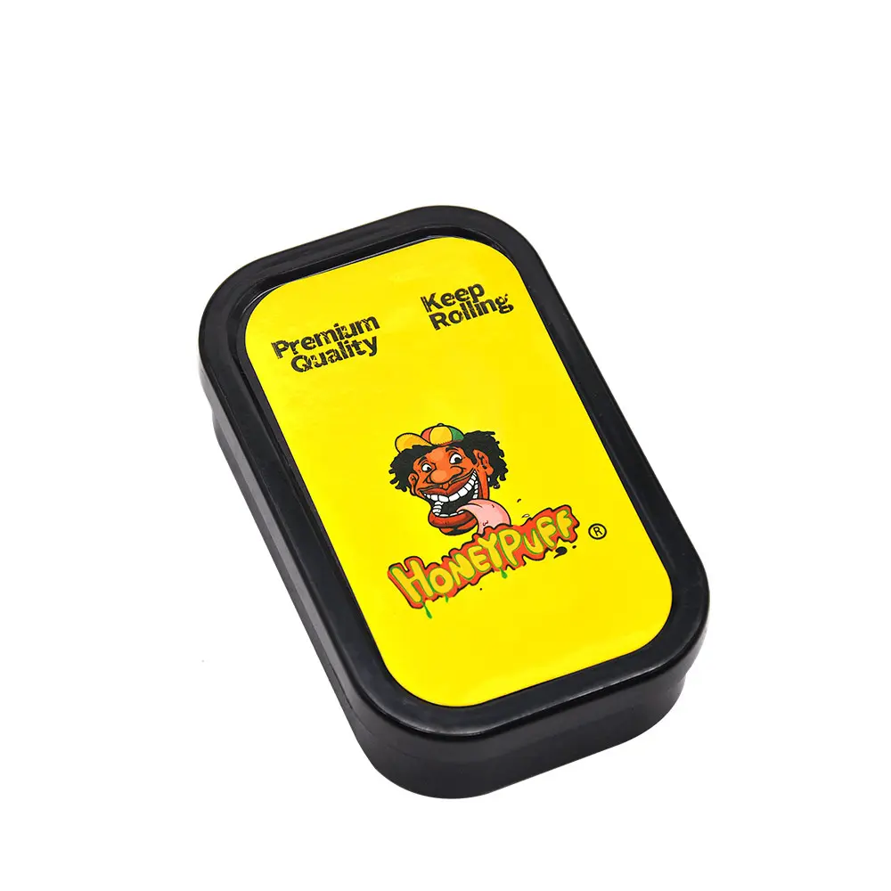 Custom Logo Plastic Tabak Doos Droge Kruiden Stash Jar Container Opslag Tabak Kruid Sigaret Case Sigaar Storage Case