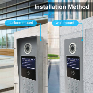 Smart HD <strong>Video</strong> Door Phone IP Networked <strong>Intercom</strong> Doorbell for Apartment Buildings Outdoor Application OEM Customization Support - Product Image 4