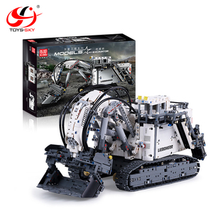 Technology Series Yuxing 13130 Libo Kaier <strong>3.5</strong> Ton Mini Excavator APP RC Remote Dual Control Puzzle TOYSKY Building Block Sets - Product Image 1