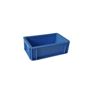 Cajas apilables Euro, caja contenedora de almacenamiento de plástico, caja sólida de 4L, logotipo personalizado, 100% PP, caja de plástico estándar de la UE, plástico apilable - Product Image 2