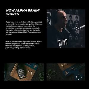 Cápsulas nootrópicas Suplemento cerebral Alpha GPC, L Theanine & Bacopa Monnieri Concentración de enfoque Mejora la memoria Nootropics Cerebro