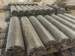 1/2 "Sechseck gewebter Maschendraht Verzinkter Drahtgitter Zaunnetz Double Twist Steel Wire Mesh Roll - Product Image 5