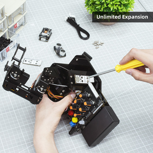 Open Source 5DOF Roboterarm MiniArm Unterstützung Arduino Programmierung und Sensore xpansion Education Robotic Arm Kits